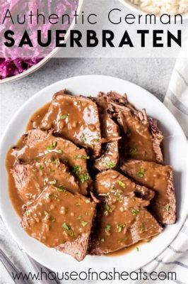  Suining Sauerbraten mit knuspriger Kruste und saftigem Innenleben: Ist das nicht ein kulinarisches Gedicht?